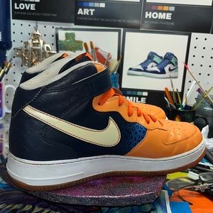 AIR FORCE 1 PATTERSON SQUARE GARDEN PRO CUSTOM BY P A CUSTOMS SIZE 12